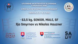 llja Smyrnov vs Nikolas Hauzner - 63,5 kg, SENIOR, MALE, SF