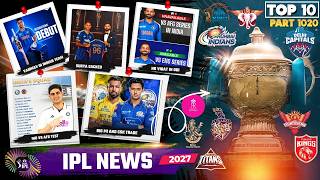 IPL 2027 News Updates:SKY Sacked From Captaincy,No Virat in AFG ODI,Tim David banned,IND vs AFG Test