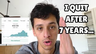 Why I Quit Dropshipping After 7 Years (Life Update)
