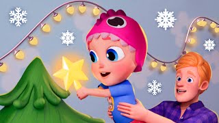 Deck the Halls | Christmas Song 🎄 | Funny Bunny - Nursery Rhymes & Kids Songs Compilation