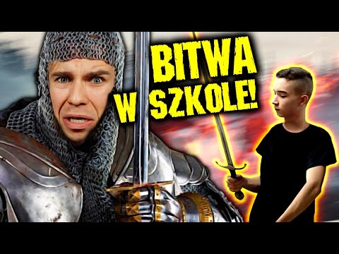 SZKOŁA - POJEDYNEK RYCERSKI W SZKOLE?! ⚔