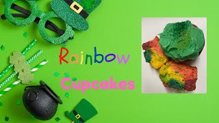 St. Patricks day | Rainbow cupcakes | New recipe Wednesday