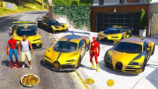 Flash’ın Çalınan Altın Bugatti Arabalarını Geri Aldım ⚡ GTA 5