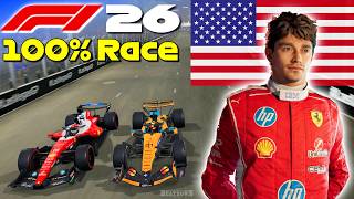 F1 26 - Let's Make Leclerc World Champion #22: 100% Race Las Vegas