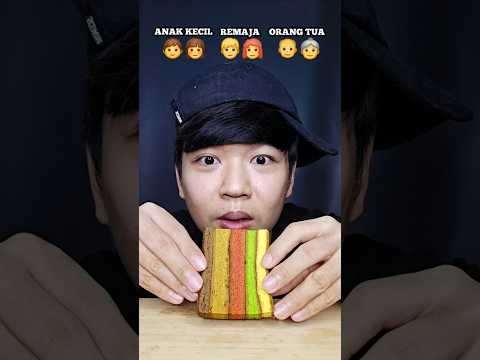 TIPE TIPE MAKAN KUE SPIKU PART 4 #shorts
