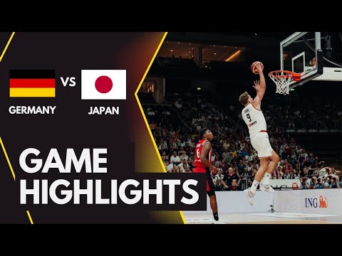 GERMANY VS JAPAN|Basketball Friendly Game | Full Highlights | July 19,2024