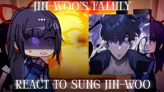Jin-Woo's Family React to Sung Jin-Woo | Solo Leveling | Gacha Club