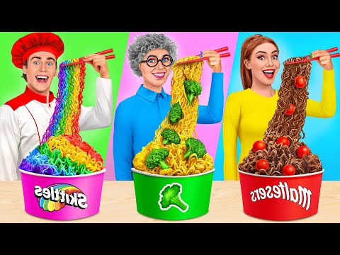 Reto De Cocina Yo vs Abuela | Impresionante Trucos de Cocina Trend DO Challenge