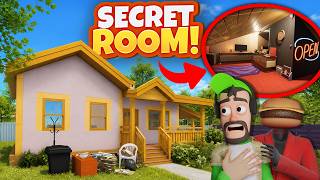 We Built a Secret Room in a TERRIBLE House! (House Flipper 2)