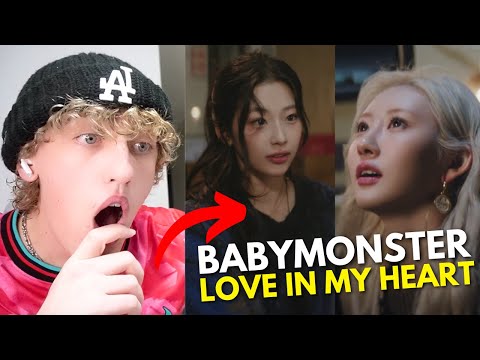 BABYMONSTER - 'Love In My Heart' M/V - REACTION