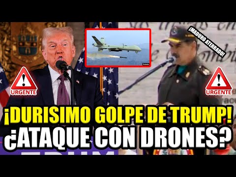 🚨URGENTE TRUMP ANUNCIÓ LO PEOR PARA MADURO ¿UN ATAQUE CON DRONES ES POSIBLE? | BREAK POINT