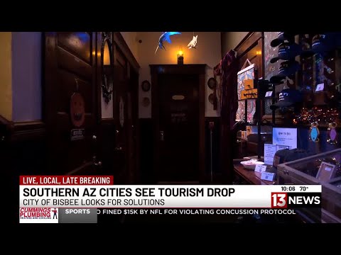YouTube video thumbnail: Southern Arizona Cities See Drop in Tourism