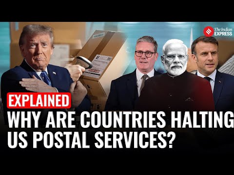 YouTube video thumbnail: Explained: Why India, France & UK Are Halting Postal Deliveries to the US