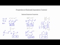 Properties of Exponents and Radicals