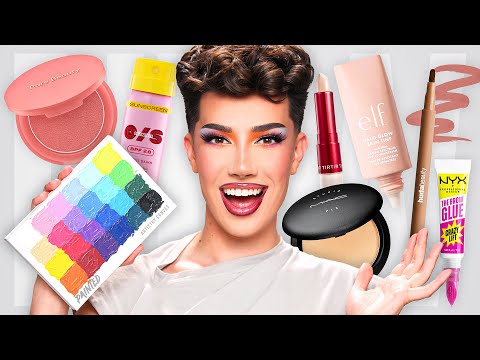 TRYING A FULL FACE OF NEW MAKEUP LAUNCHES!