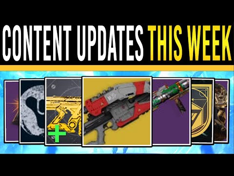 Destiny 2: NEW CONTENT THIS WEEK! Future LOOT, Free Armor, Quest Finale, Patch Info, Hunter NERFS