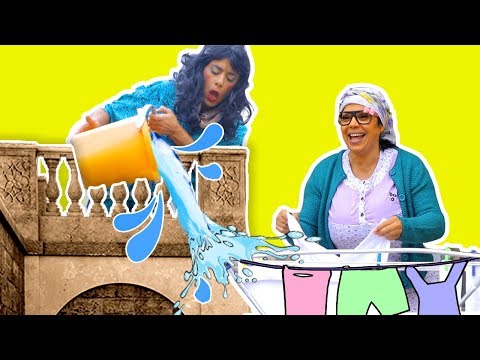 فوزي موزي وتوتي - غسيلات التيتا فوزية - Teta Fuzeyye's laundry