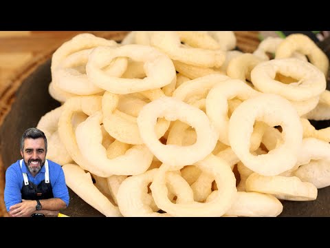 ROSQUINHA DE POLVILHO - SEQUINHA - RENDE MUITO - DELICIOSA - SUPER FÁCIL - Receitas de Pai