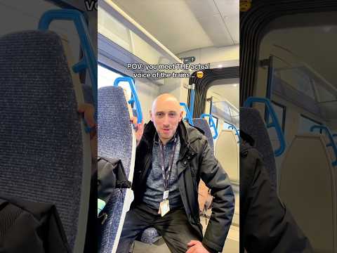 the ACTUAL voice of the trains…