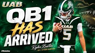 UAB QB Ryder Burton Sounds OFF on 2026 Expectations