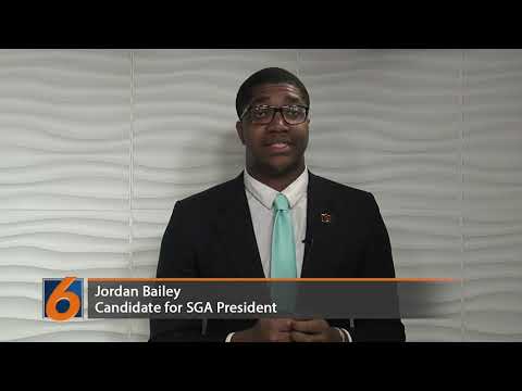 Jordan Bailey, candidate for SGA President