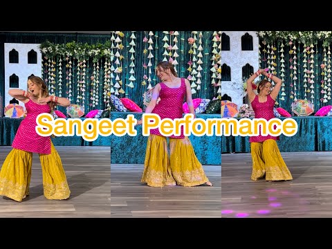 Wedding Sangeet Dance Performance | Indian Wedding #indianwedding #sangeet