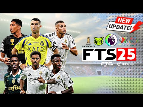 🚨 FINALMENTE ATUALIZOU V2! FTS 2025 (100% ATUALiZADO) P/ANDROID 14 ✓ NOVA NARRAÇÃO (+MULTIPLACARES)