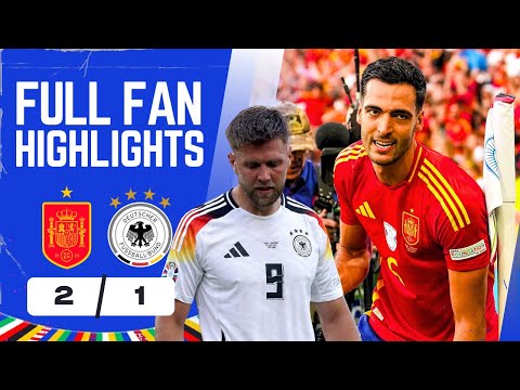 Germany OUT! Germany Robbed! Spain 2-1 Germany Highlights