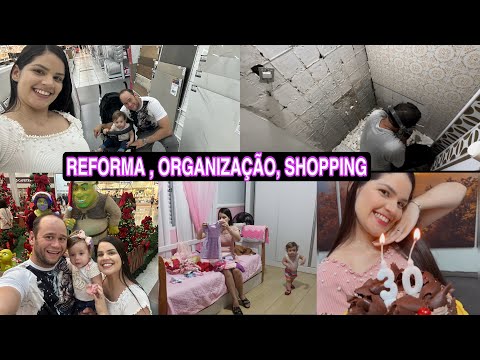 VAMOS REFORMAR | ESCOLHENDO AZULEJOS | ORGANIZEI | SHOPPING | MEUS 30 ANOS