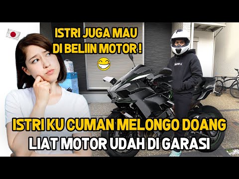 AKU BELI MOTOR BARU ! REAKSI  ISTRIKU ANTARA CUEK SAMA PINGIN JUGA ;D