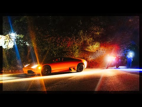 Police Target Lamborghini During Monterey Car Week