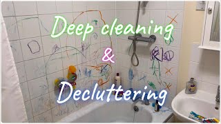 Body double with me - Bathroom Deep Clean and Declutter