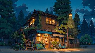 🍀 in a Quiet Forest 🌿 Deep Night Focus 🌙 with Lofi Coffee ~ Chill Lofi Music to Study & Relax ☕️🪴
