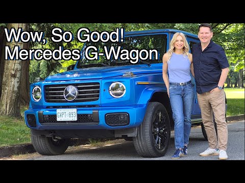 The Mercedes-Benz G-Wagon EV is stunning // 2025 Mercedes G580 review