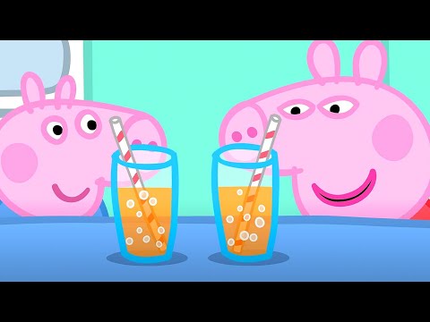 Peppa Pig Enjoys a Cold Drink 🐷 | Peppa Pig | Full Episodes | Cartoons for Kids