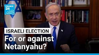 YouTube video thumbnail:  Israeli Election Seen as a Referendum: For or Against Netanyahu?