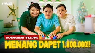 FOURMENS TURNAMEN BILLIARD Rp 1.000.000!