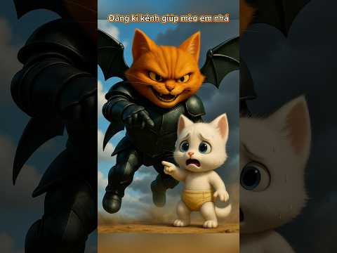 Anh kế biến thành siêu nhân độc ác.#ai #meow #mèo #cat #cute