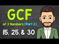 Factors and Greatest Common Factor