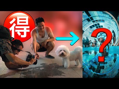 Le hago fotos a desconocidos en China