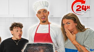 I Became My Girlfriend & Best Friends Personal Chef for 24 Hours!! **GONE EXTREMELY WRONG**