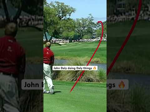 THIS shot from John Daly 🔥