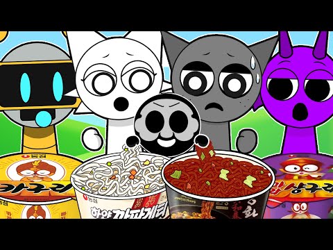 Incredibox Sprunki VS Dandy's World - Convenience Store MUKBANG COMPLETE EDITION! 4 | Animation