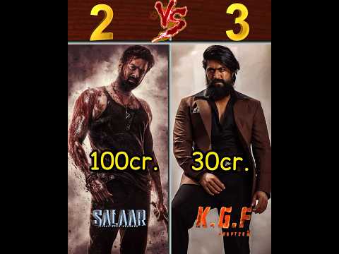 Salaar vs KGF chapter 2 movie full comparison video//#salaar #kgf2 #prabhas #yash