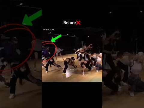 Lisa being the dance mentor for Jennie💖✨ #blackpink #lisa #jennie