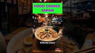 FOOD CRIMES JAPAN | Touristen machen diese Fehler beim Essen!