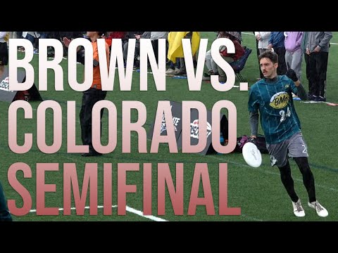 Video Thumbnail: 2024 College Championships, Men’s Semifinal: Colorado vs. Brown