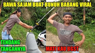 BABANG VIRAL HAMPlR DIBAC0K PREMAN