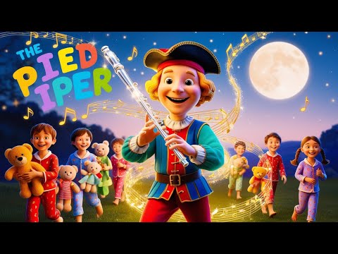 THE PIED PIPER LULLABY |POEM FOR KIDS AND TODDLERS|WITH LYRICS|