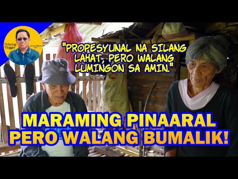 DALAWANG MATANDA SA ANTIQUE HINDI NILINGON NG MGA NATULUNGAN NOON!